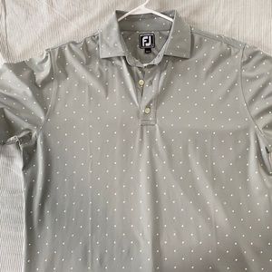 Footjoy men’s golf shirt.  Size large.